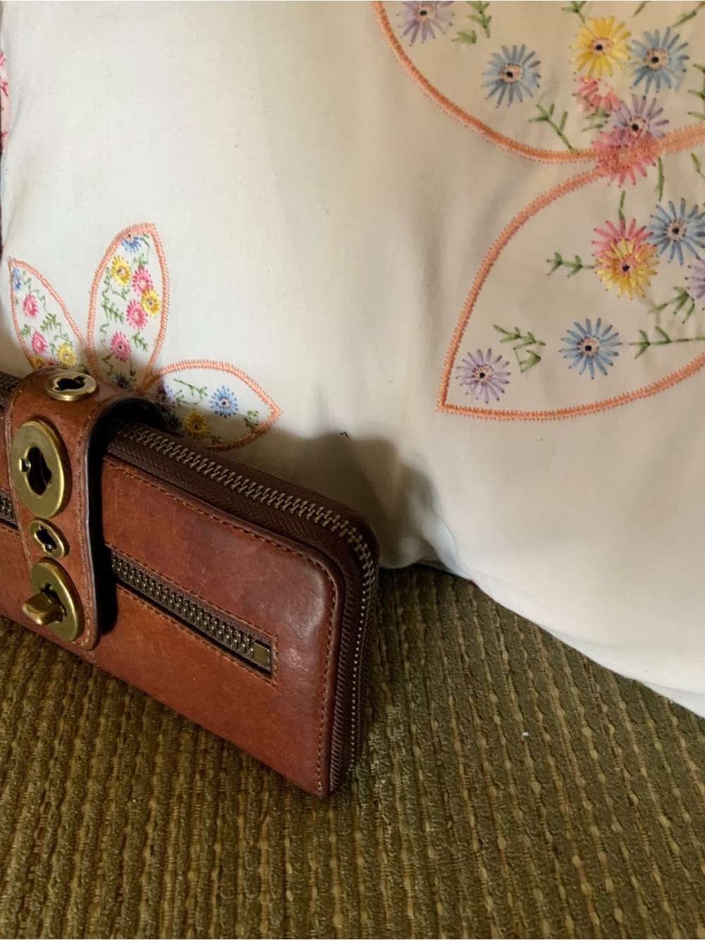 Vintage Coach Lily Legacy Turnlock Wallet Whisky - Picture 2 of 16